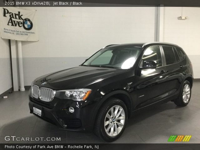 2015 BMW X3 xDrive28i in Jet Black