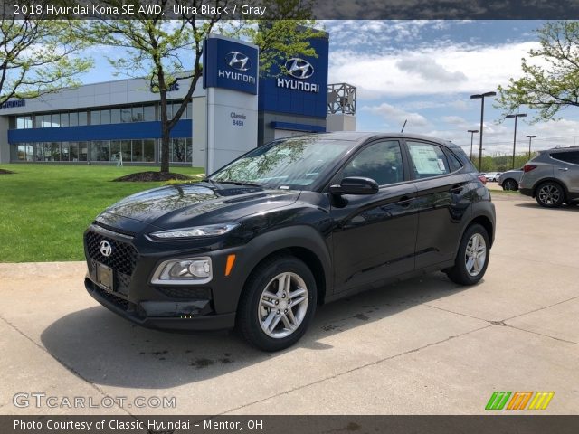 2018 Hyundai Kona SE AWD in Ultra Black