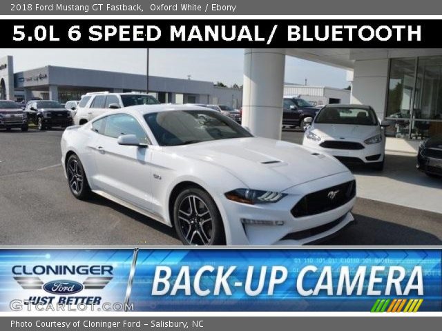 2018 Ford Mustang GT Fastback in Oxford White