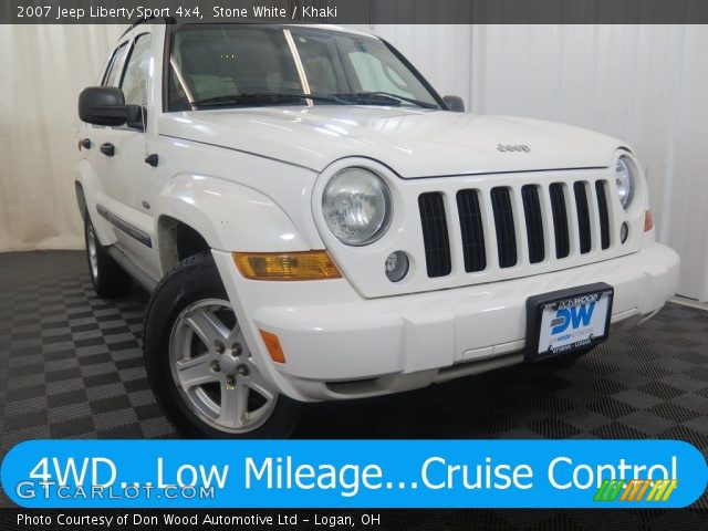 2007 Jeep Liberty Sport 4x4 in Stone White