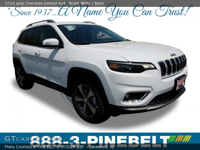2019 Jeep Cherokee Limited 4x4 in Bright White