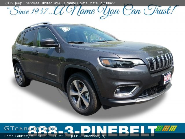 2019 Jeep Cherokee Limited 4x4 in Granite Crystal Metallic