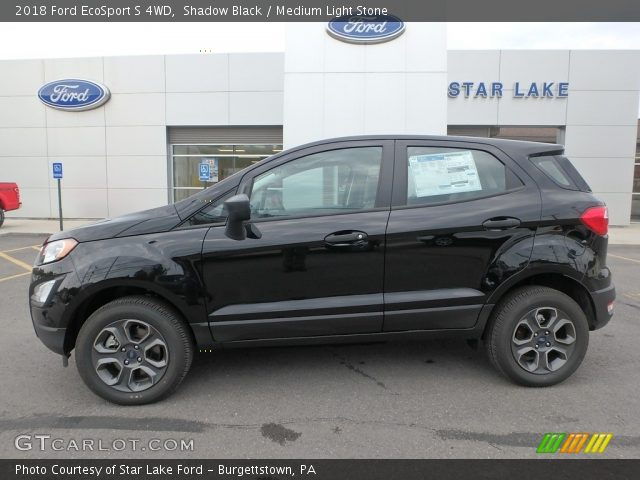 2018 Ford EcoSport S 4WD in Shadow Black