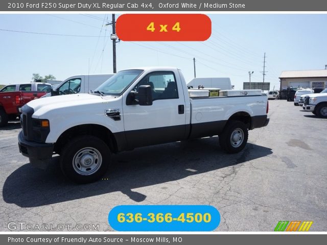 2010 Ford F250 Super Duty XL Regular Cab 4x4 in Oxford White