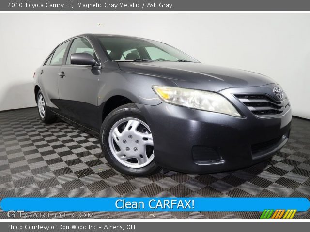 2010 Toyota Camry LE in Magnetic Gray Metallic