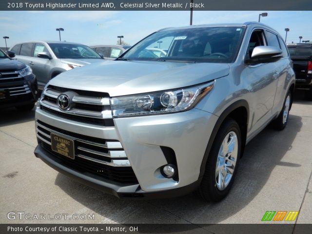 2018 Toyota Highlander Limited AWD in Celestial Silver Metallic