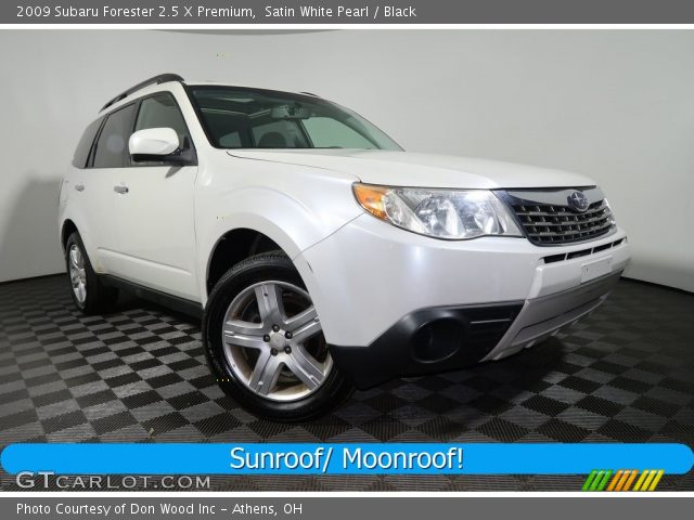 2009 Subaru Forester 2.5 X Premium in Satin White Pearl