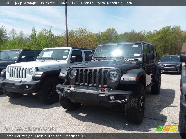 2018 Jeep Wrangler Unlimited Rubicon 4x4 in Granite Crystal Metallic