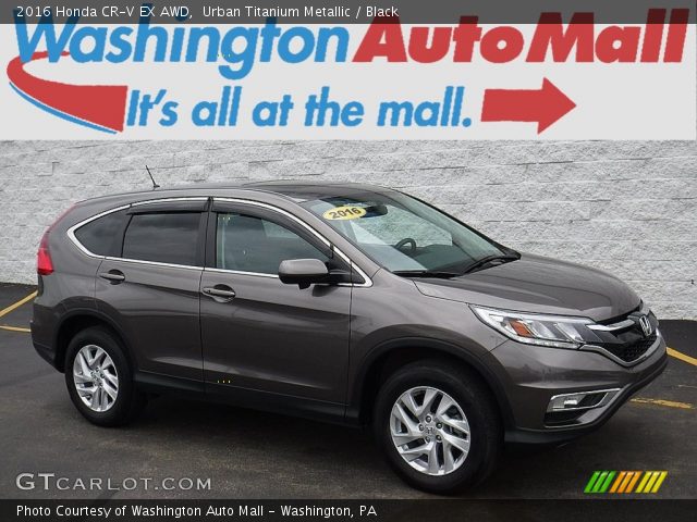 2016 Honda CR-V EX AWD in Urban Titanium Metallic