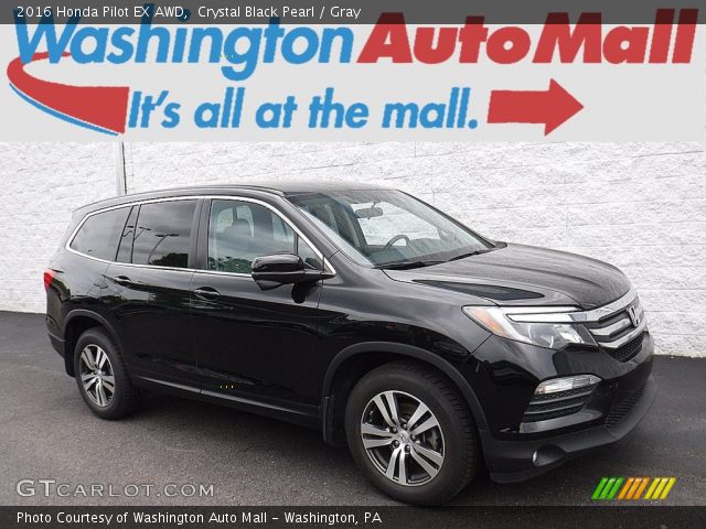 2016 Honda Pilot EX AWD in Crystal Black Pearl