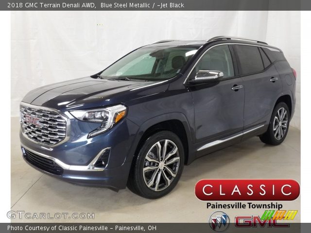 2018 GMC Terrain Denali AWD in Blue Steel Metallic