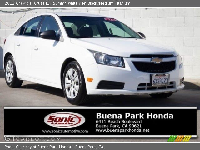 2012 Chevrolet Cruze LS in Summit White