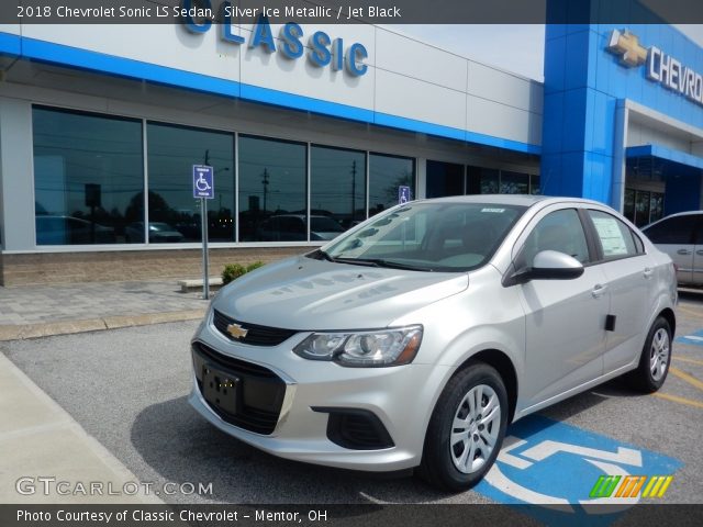 2018 Chevrolet Sonic LS Sedan in Silver Ice Metallic