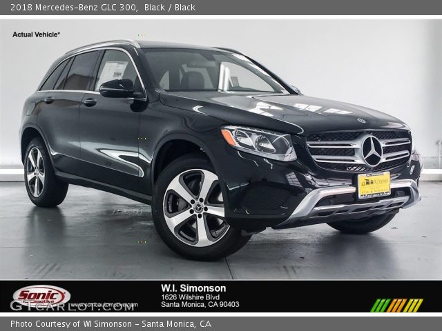 2018 Mercedes-Benz GLC 300 in Black