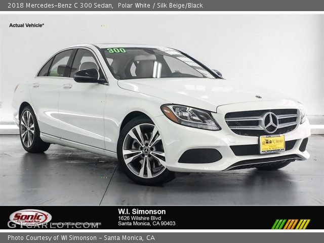 2018 Mercedes-Benz C 300 Sedan in Polar White
