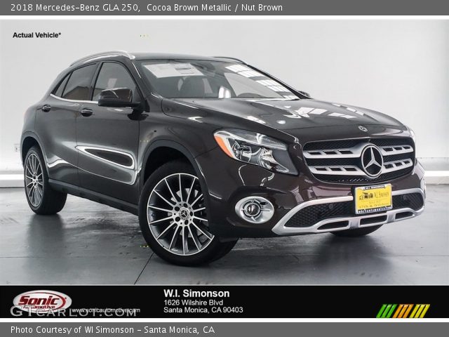 2018 Mercedes-Benz GLA 250 in Cocoa Brown Metallic