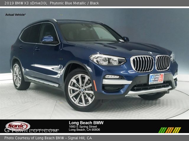 2019 BMW X3 sDrive30i in Phytonic Blue Metallic