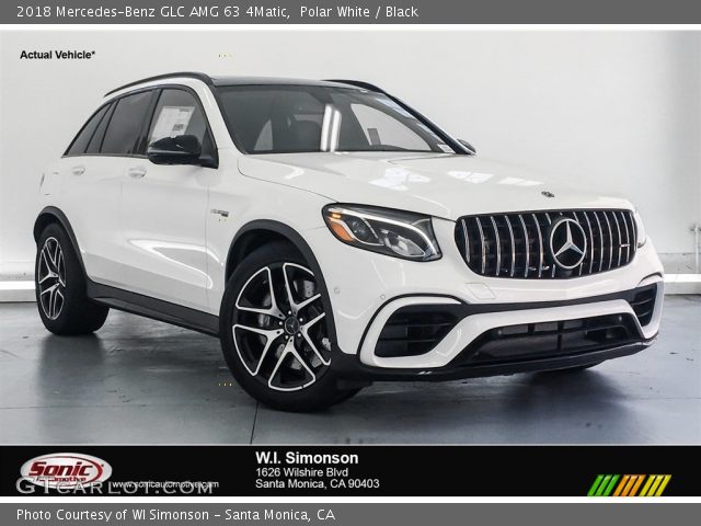 2018 Mercedes-Benz GLC AMG 63 4Matic in Polar White