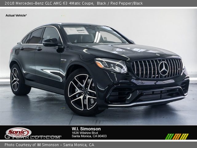 2018 Mercedes-Benz GLC AMG 63 4Matic Coupe in Black