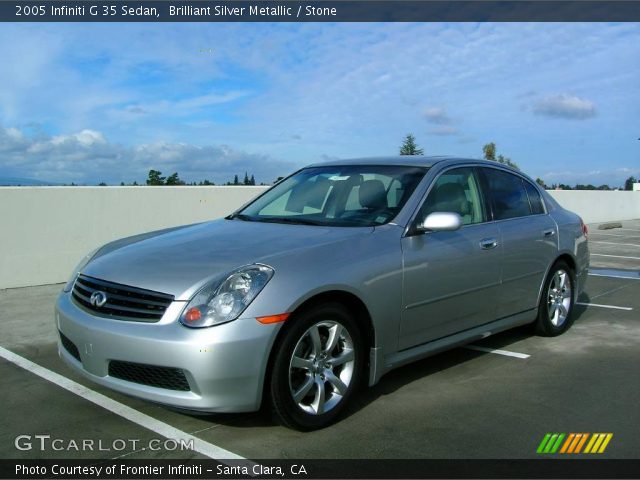 2005 Infiniti G 35 Sedan in Brilliant Silver Metallic