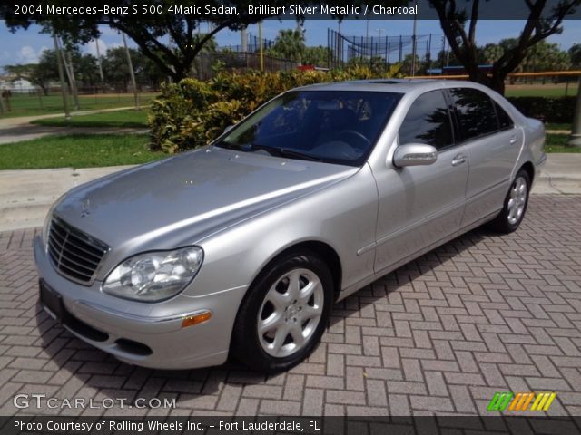 2004 Mercedes-Benz S 500 4Matic Sedan in Brilliant Silver Metallic