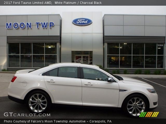 2017 Ford Taurus Limited AWD in White Platinum