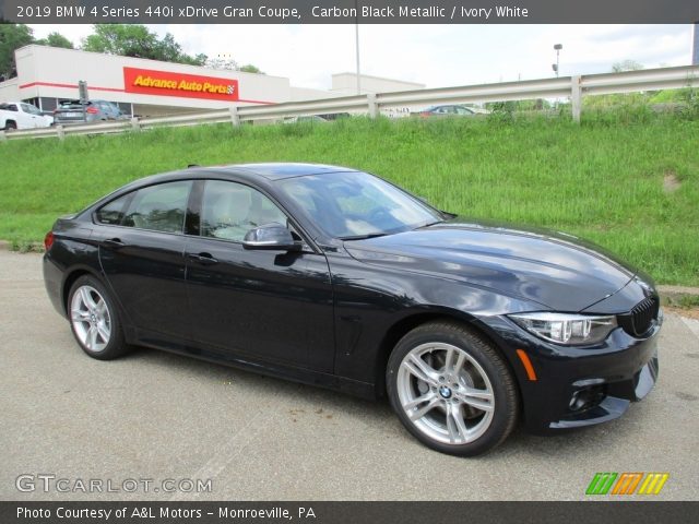 2019 BMW 4 Series 440i xDrive Gran Coupe in Carbon Black Metallic