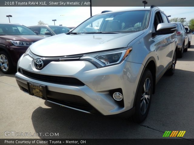 2018 Toyota RAV4 XLE in Silver Sky Metallic
