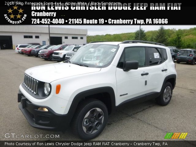 2018 Jeep Renegade Sport 4x4 in Alpine White