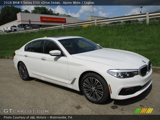 2018 BMW 5 Series 530i xDrive Sedan in Alpine White