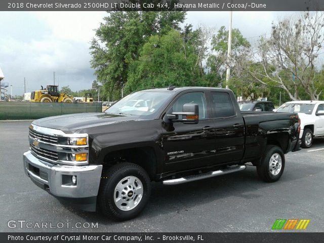 2018 Chevrolet Silverado 2500HD LT Double Cab 4x4 in Havana Metallic