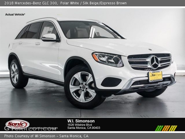 2018 Mercedes-Benz GLC 300 in Polar White