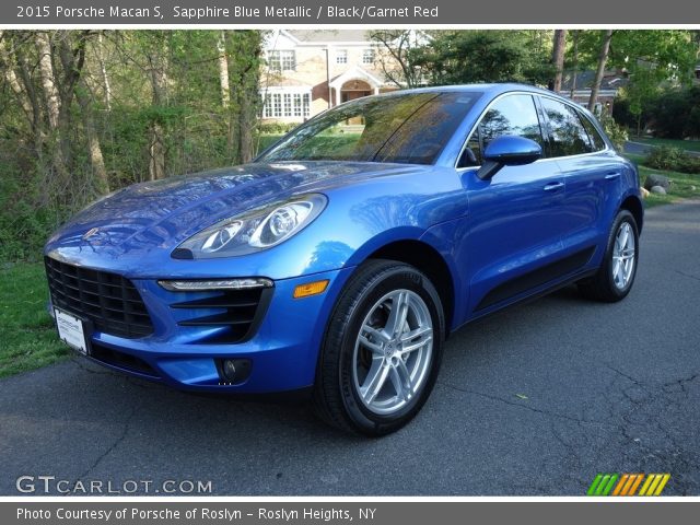 2015 Porsche Macan S in Sapphire Blue Metallic