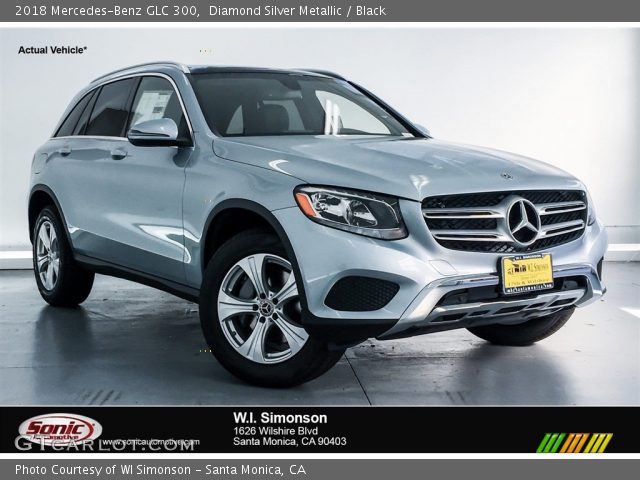 2018 Mercedes-Benz GLC 300 in Diamond Silver Metallic