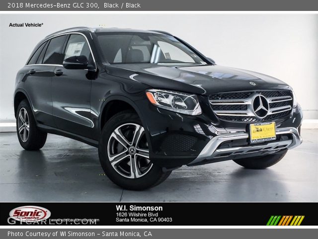 2018 Mercedes-Benz GLC 300 in Black