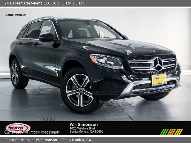 2018 Mercedes-Benz GLC 300 in Black