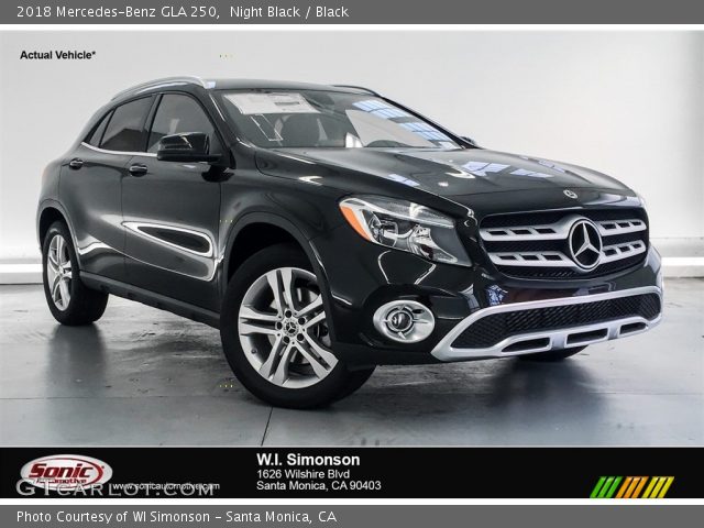 2018 Mercedes-Benz GLA 250 in Night Black