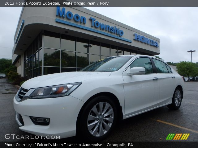 2013 Honda Accord EX Sedan in White Orchid Pearl