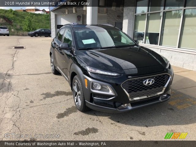 2018 Hyundai Kona Limited in Ultra Black