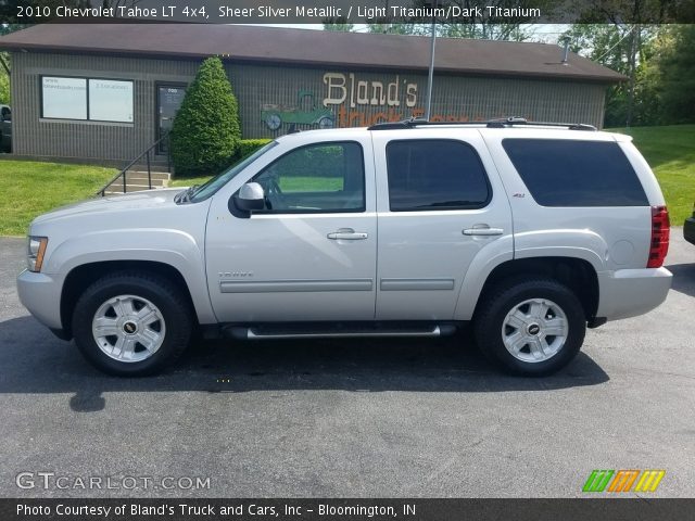 2010 Chevrolet Tahoe LT 4x4 in Sheer Silver Metallic