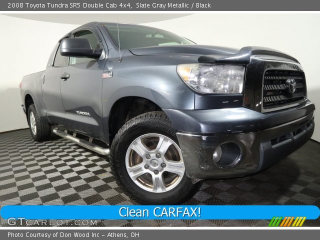 2008 Toyota Tundra SR5 Double Cab 4x4 in Slate Gray Metallic