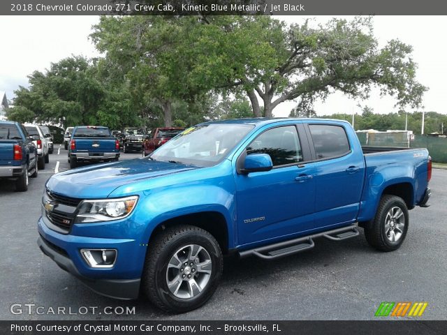 2018 Chevrolet Colorado Z71 Crew Cab in Kinetic Blue Metallic