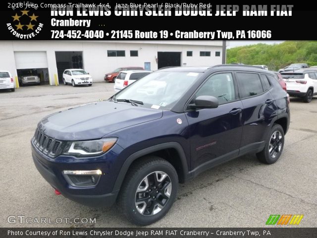 2018 Jeep Compass Trailhawk 4x4 in Jazz Blue Pearl