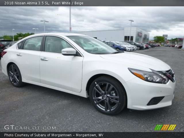 2018 Nissan Altima 3.5 SL in Pearl White