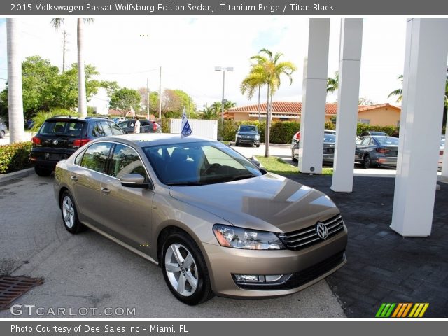2015 Volkswagen Passat Wolfsburg Edition Sedan in Titanium Beige