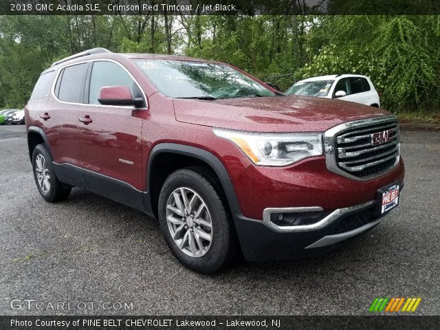 2018 GMC Acadia SLE in Crimson Red Tintcoat