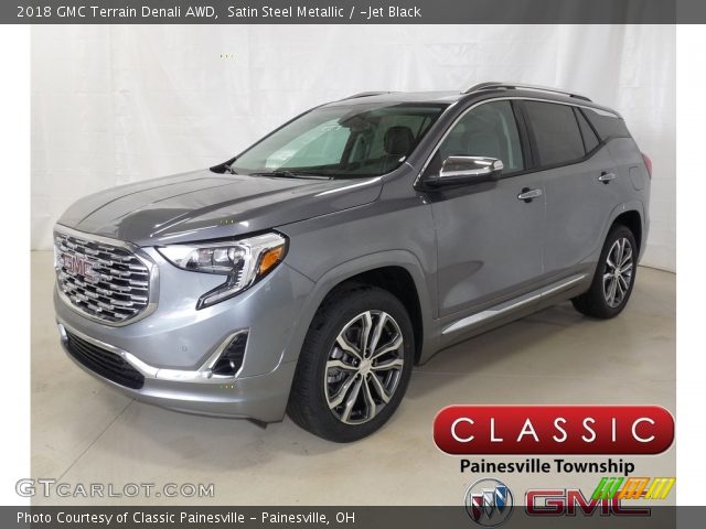 2018 GMC Terrain Denali AWD in Satin Steel Metallic