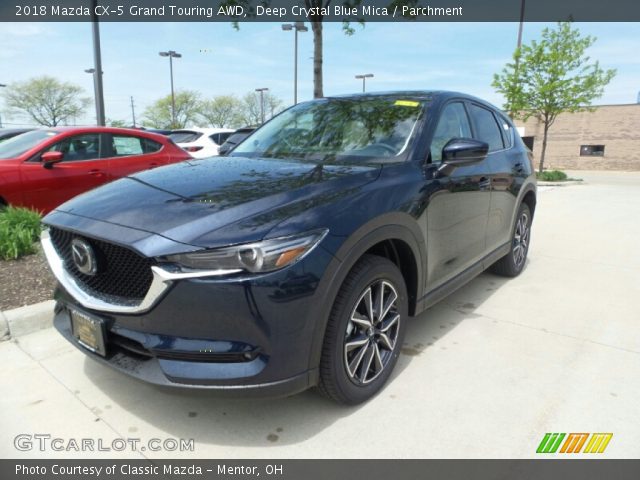 2018 Mazda CX-5 Grand Touring AWD in Deep Crystal Blue Mica
