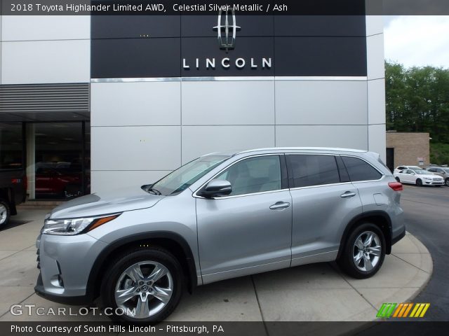 2018 Toyota Highlander Limited AWD in Celestial Silver Metallic