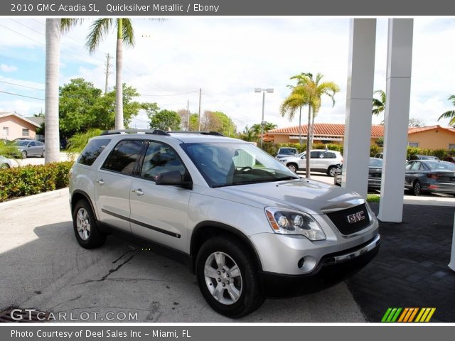 2010 GMC Acadia SL in Quicksilver Metallic